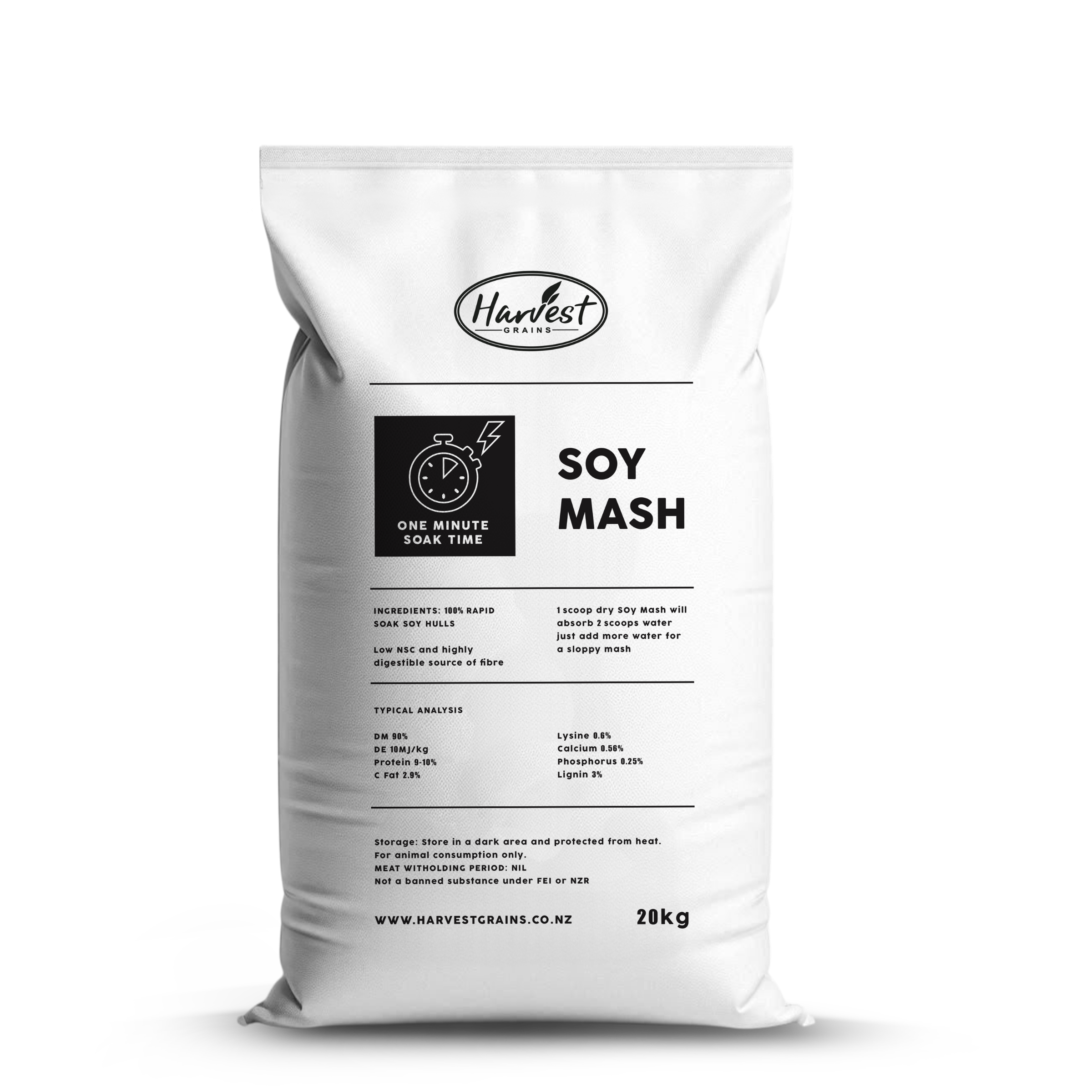 Harvest Grains Soy Mash 20kg